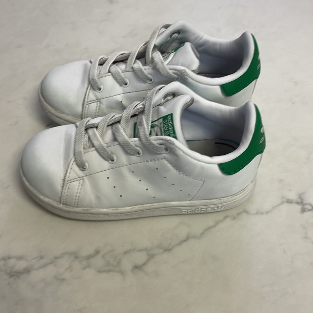 Adidas Stan Smith Ortholite White Shoes Size 9K